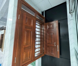 CỬA THÉP VÂN GỖ - CỬA SỔ