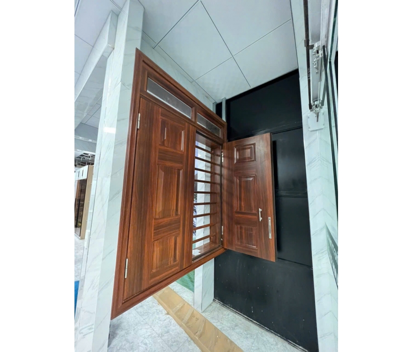 CỬA THÉP VÂN GỖ - CỬA SỔ