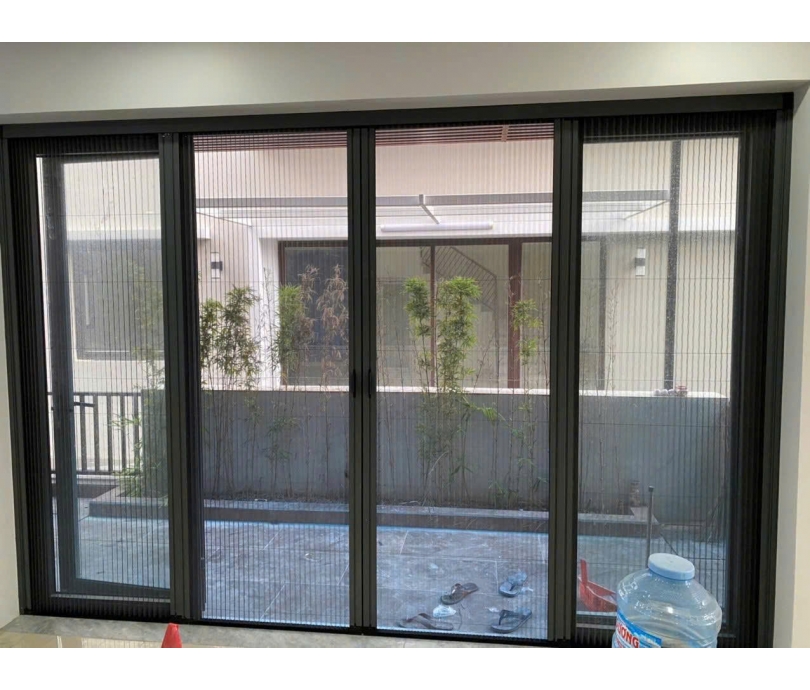 CỬA ĐI LƯỚI XẾP XÍCH
